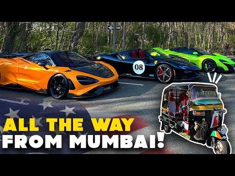 Rickshaw crashes our car show! Cars and curry 1.0!