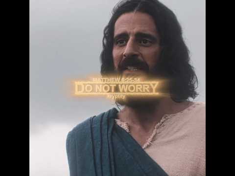 “DO NOT BE ANXIOUS!” | #shorts #jesus #God #edit