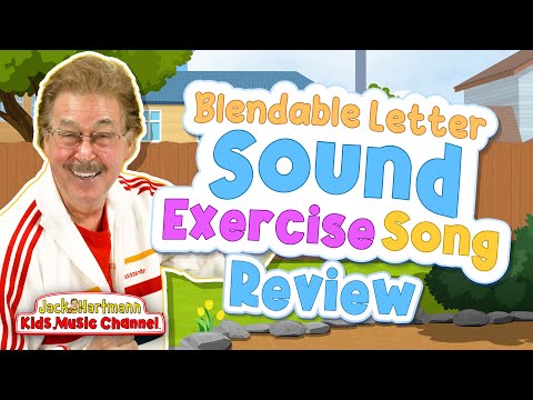 Review | The Blendable Letter Sound Exercise Song! | Jack Hartmann