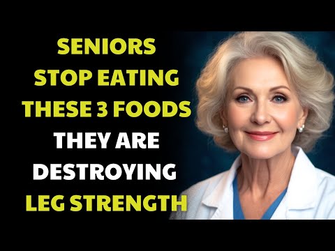 Seniors, Stop Eating These 3 Foods – They Are Destroying Your Leg Strength