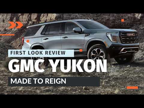 2025 GMC Yukon First Look Review: Luxury Meets Rugged Performance | Specs, Features & Interior Tour