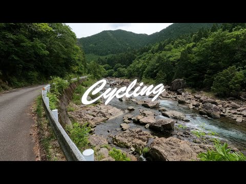 兵庫 生野から下りっぱなしの渓流沿いをサイクリング　生野駅～寺前駅