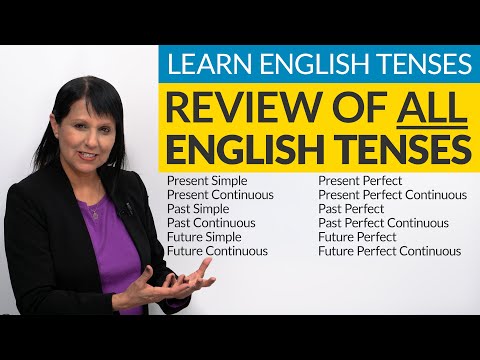 Learn English Tenses: Review of ALL 12 TENSES in English