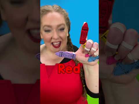 Learn colours with the Colours Finger Family song 💜❤️💛💖💙 #shorts #fingerfamily #colors