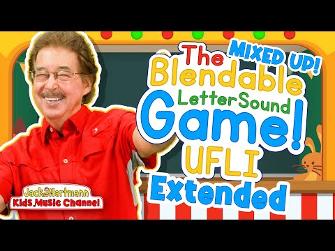 All Mixed Up! | The Blendable Letter Sound Game! | Extended | UFLI Version | Jack Hartmann