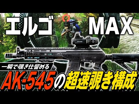 【タルコフ】エルゴMAXの暴力！AK-545 Shortのエルゴ100カスタムで猛者パーティを破壊【ゆっくり実況】