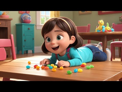 Where Did the Jelly Beans Go? Rhyme Song | Popular Nursery Rhyme & Lyrics  | Educational Kids Songs