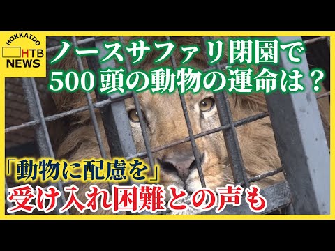 ノースサファリ閉園で500頭の動物の運命は？「動物に配慮を」札幌市が要請へ　受け入れ困難との声も