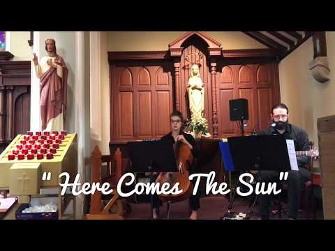 "Here Comes The Sun" (The Beatles) - Cello & Guitar Duo (Sacred Sounds)