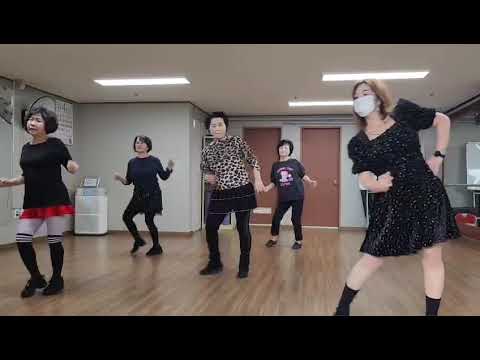 #Funky stand by me #beginner #linedance#초급#관산동종합복지회관 #10시부