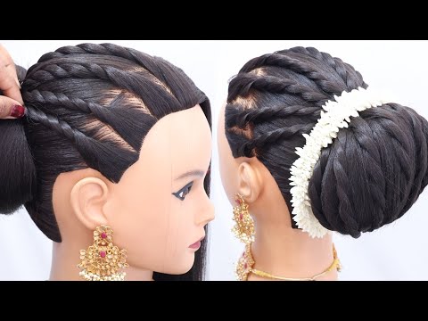 Braided Hairstyles | Best Hairstyles for Girls | Easy Beautiful bun Hairstyles Tutorials