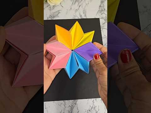 Paper crafts ideas | Stress buster paper toy #craft #shorts