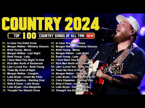 Luke Combs, Chris Stapleton, Morgan Wallen, Kane Brown, Luke Bryan - Country Music Playlist 2025