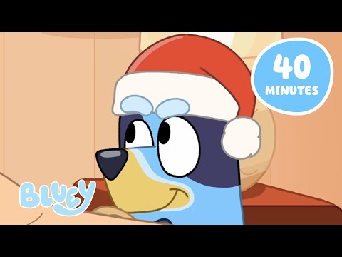 🔴LIVE: Verandah Santa's Coming to Town! 🎅 ✨ | Bluey Christmas Moments, and More! | Bluey