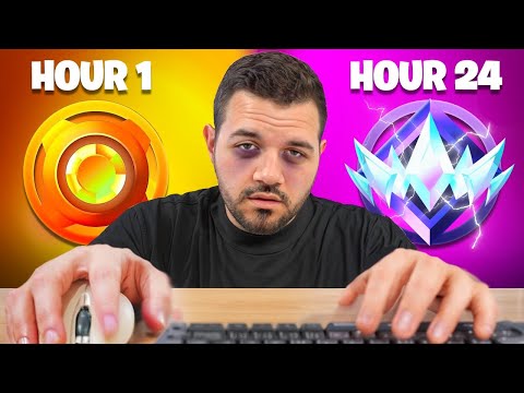 I Played Fortnite Ranked For 24hrs...