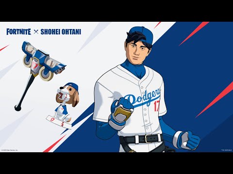 Fortnite x Shohei Ohtani ICON SERIES Skins, Emotes & Cosmetics first look