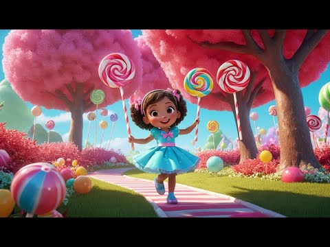 Dance Around the Lollipop Tree | Fun Nursery Rhyme for Kids | Sing-Along Action Song