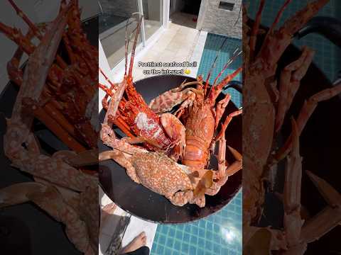 Cooking Exotic Seafood Boil