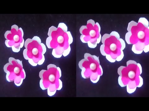 Make Easy Beautiful Flowers (easy art and craft)#shorts #viral_video