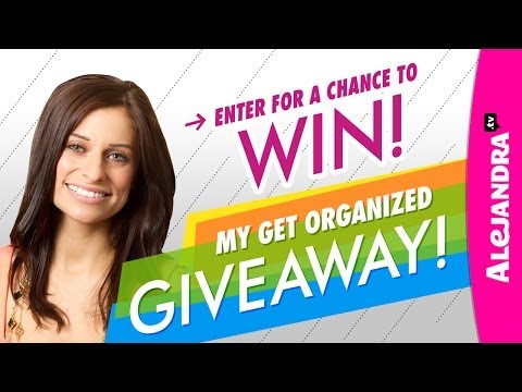 Get Organized In 2014 GIVEAWAY!