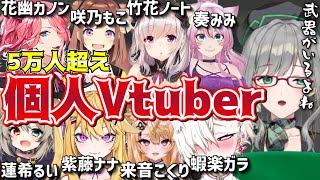 個人Vtuberで5万人を超えた猛者たちを徹底解説する【河崎翆/Vtuber】