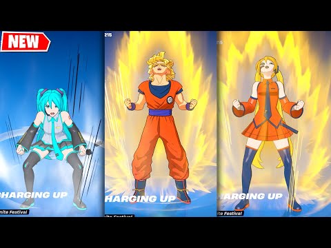 Hatsune Miku, but GOKU Styles & Emotes