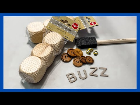 Bee Shelf Sitter DIY || Bee Decor DIY || Just 1 Quick Craft