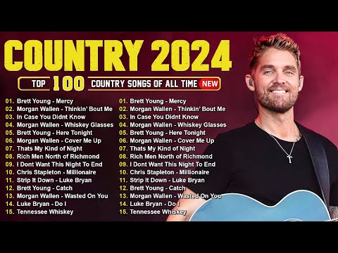 New Country Music 2024 🎸 Brett Young, Luke Combs, Chris Stapleton, Luke Bryan, Morgan Wallena