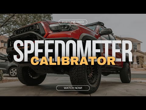 Calibrate your Tacoma speedometer with Hypertech!