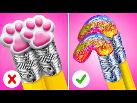 GOOD VS BAD ART HACKS AND GADGETS 😍 Drawing Ideas & Colour Challenge by Imagine PlayWorld