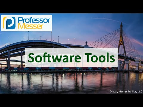 Software Tools - CompTIA Network+ N10-009 - 5.5