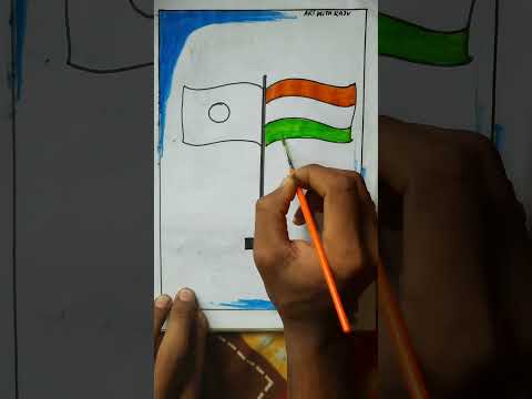 India and bangladesh flag drawing 💖/#shorts #art #viral