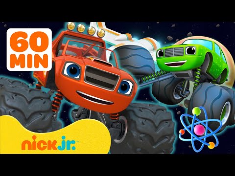 Blaze's Science Ideas Save the Day for 60 Minutes! 🔬 Blaze and the Monster Machines | Nick Jr.