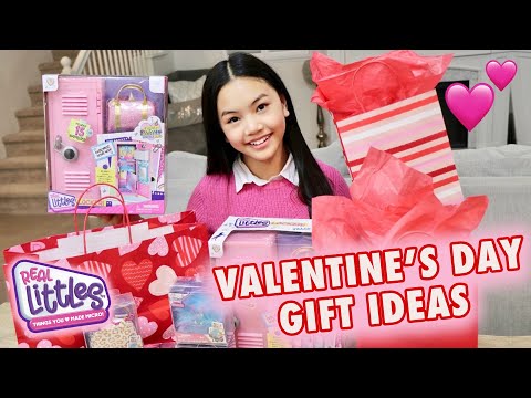 Shop with me! Real Littles Locker & Handbag UNBOXING + Valentine's Day Gift Ideas! 💕