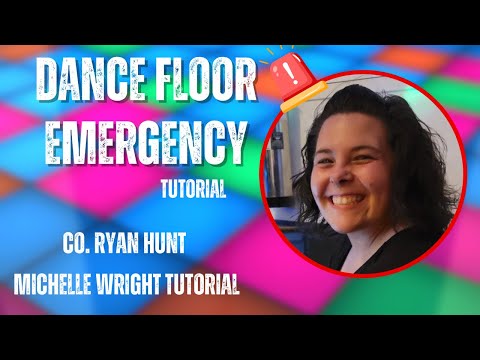 Dance floor emergency line dance tutorial Improver choreography by Ryan Hunt