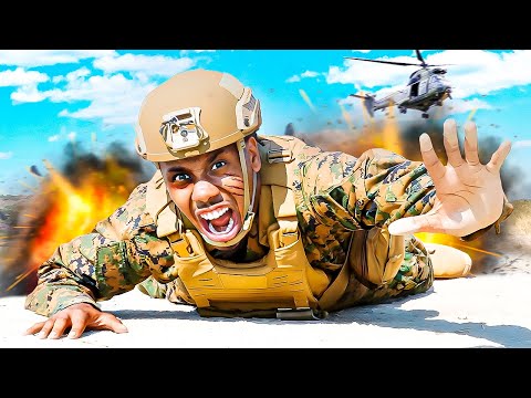 I TRIED U.S. MARINE TRAINING!!!