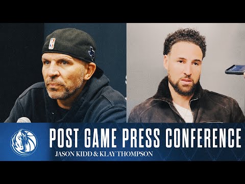 Jason Kidd & Klay Thompson | Post Game vs SAC | 03/03/25