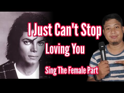 I Just Can’t Stop Loving You - Michael Jackson & Siedah Gareth -Karaoke - Male Part Only