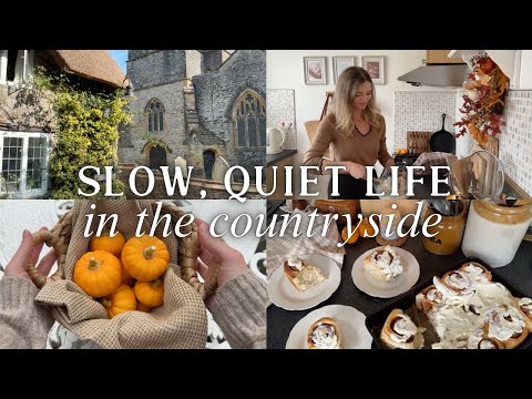 Cozy Baking & Homemaking | Cinnamon Rolls, Easy Smoothie,  English Countryside Slow Living Vlog