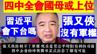 翟山鹰：四中全會國母可能上位丨習近平面臨的局面丨張又俠沒有軍權