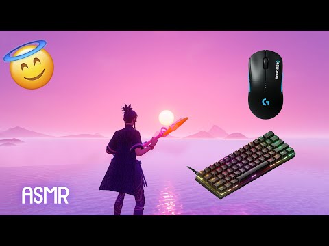 APEX 9 MINI GATERON YELLOW  x  LOGITECH G PRO 😶‍🌫️ ZONE WARS ASMR 😇 FORTNITE 4K SMOOTH GAMEPLAY❤️