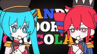 CandyCookieChocolate🍭🍪🍫ft. Kasane Teto, Hatsune Miku