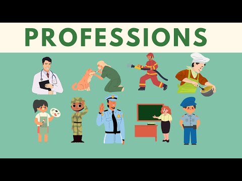 Professions in English #professions