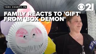 'Box Demon' leaves 'gift' on family's doorstep, thought package contained anthrax