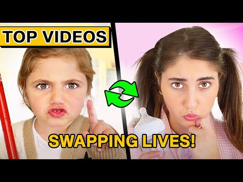 LIFE SWAP Challenges That Were BAD IDEAS!!! | The Anazala Family