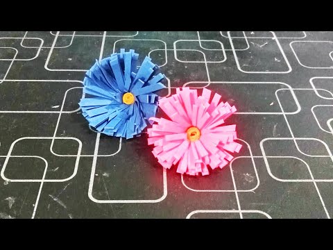 Easy paper flower #paper origami #like#share#subscribe my channel