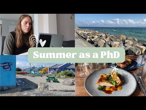 Summer Week in the Life of a PhD Student - Galway Vlog