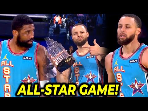 Nag-SHOWTIME si Kyrie at Steph Curry, parang Team USA vs Team World sa Finals ng NBA All-Star Game!