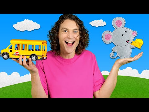 Hickory Dickory Dock - Kids Nursery Rhymes 🐭