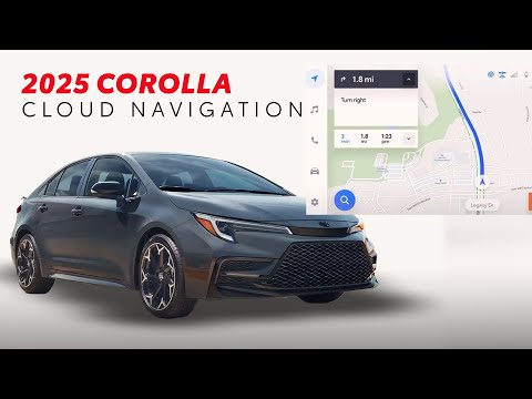 How to Use Toyota's Cloud Navigation | Toyota Corolla Drive-Off Essentials